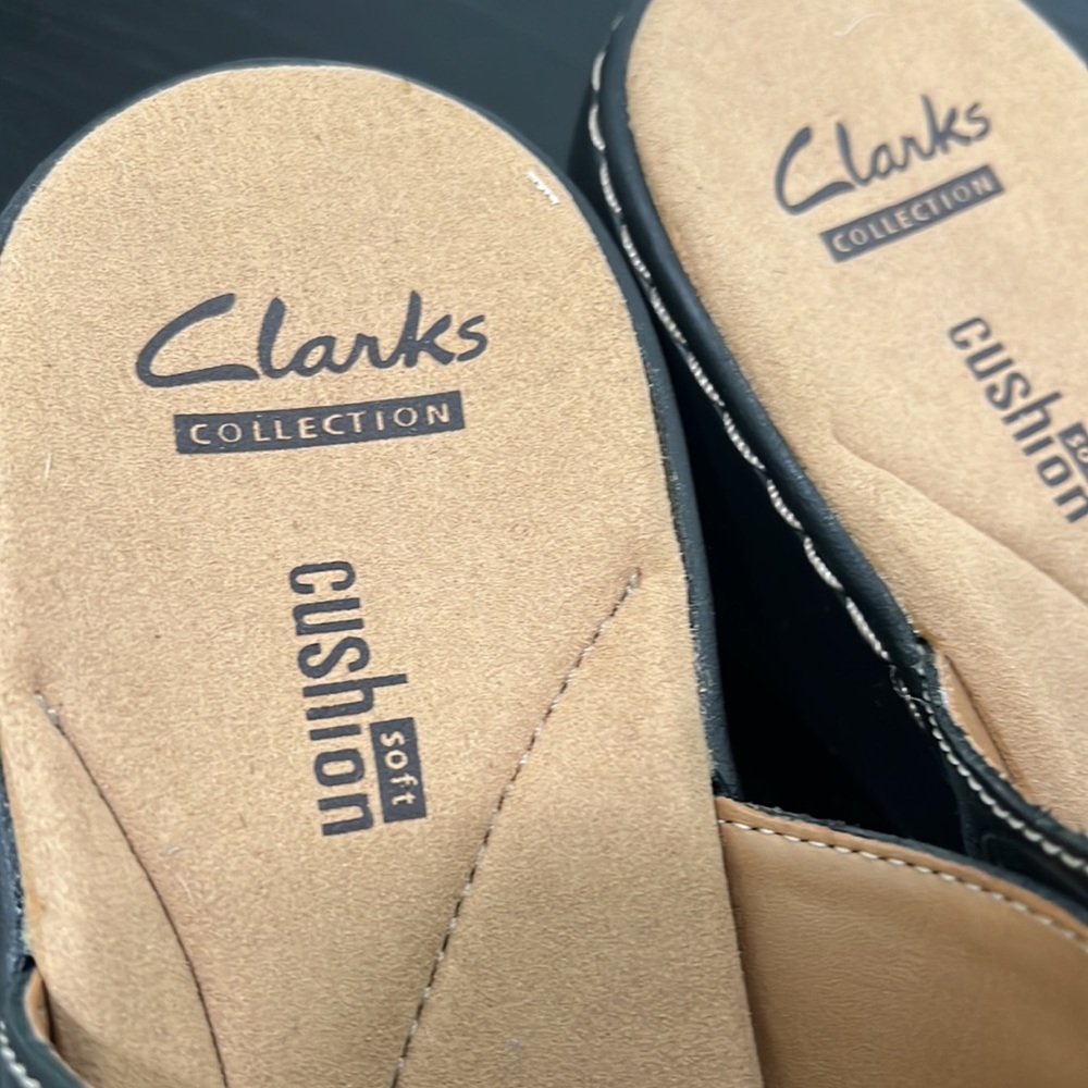 Clarks Women’s Sandals Delana Macrae Black Size 8 - Picture 14 of 15